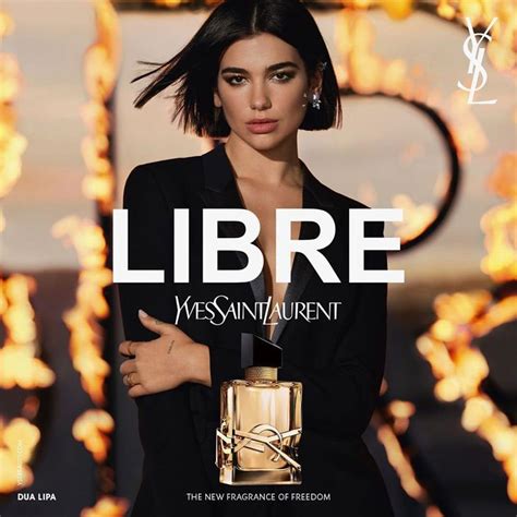 Dua Lipa for Yves Saint Laurent Libre Intense Fragrance Campaign